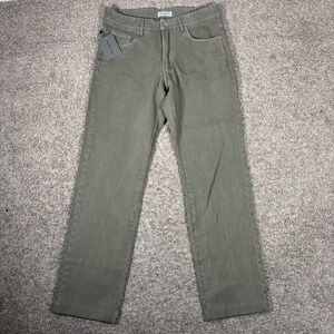 Spier & Mackay Mens Slim 5-Pocket Preium Cotton Casual Twill Pants Size 32 Sage